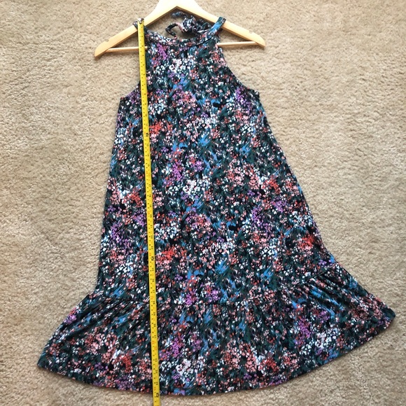 Time and Tru Summer Floral Midi Dress Size XS - Picture 9 of 12